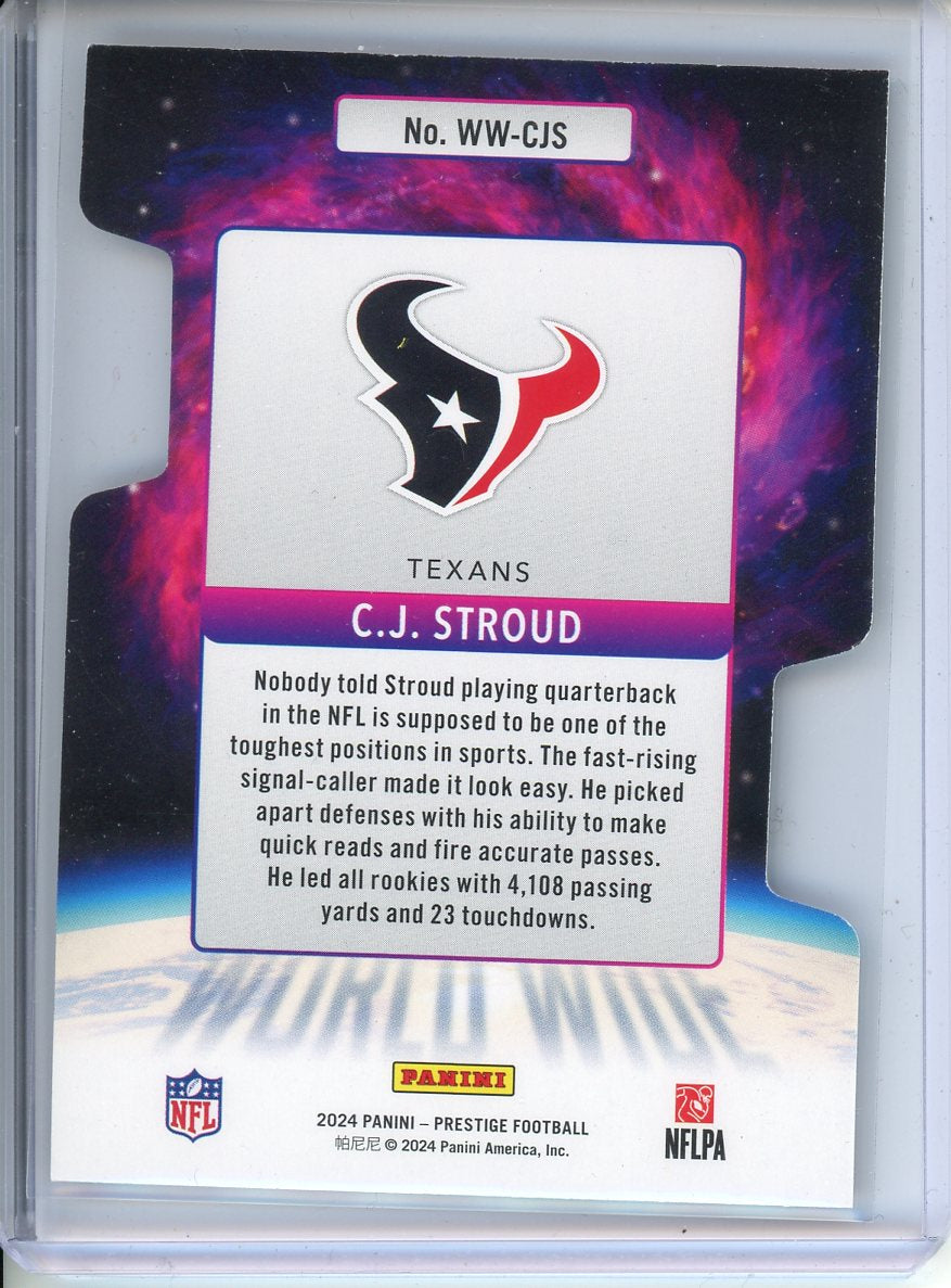 2024 Panini Prestige C.J. Stroud World Wide #WW-CJS