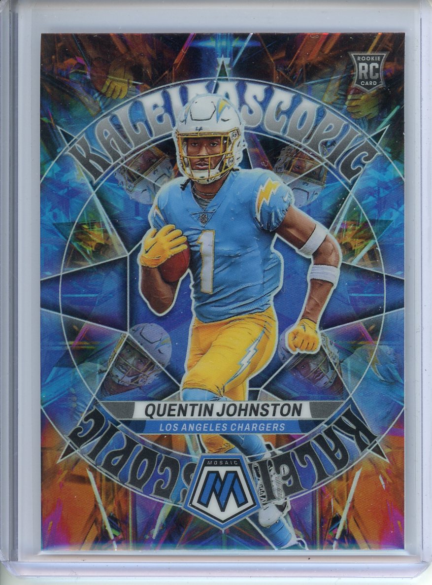 2023 Panini Mosaic Quentin Johnston Kaleidoscope #KA-7