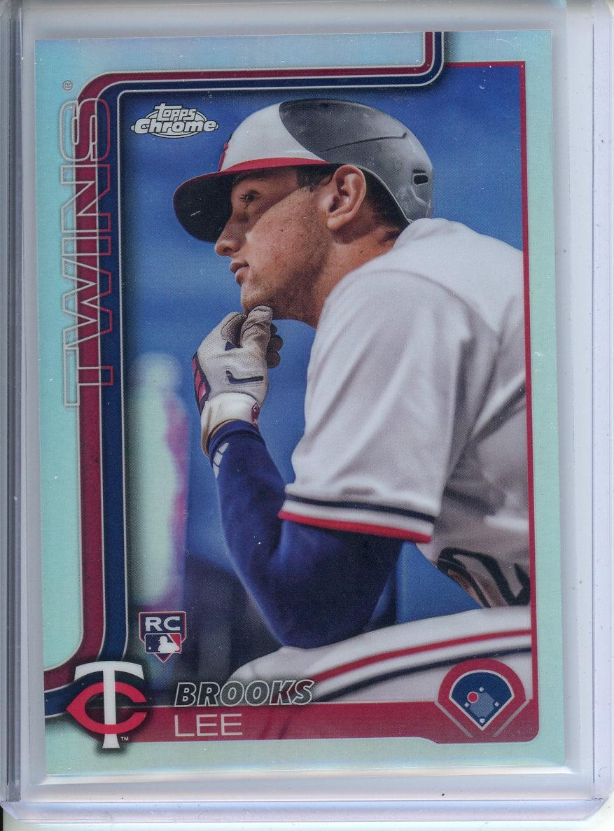 2025 Topps Chrome Brooks Lee Image Variation Refractor #234