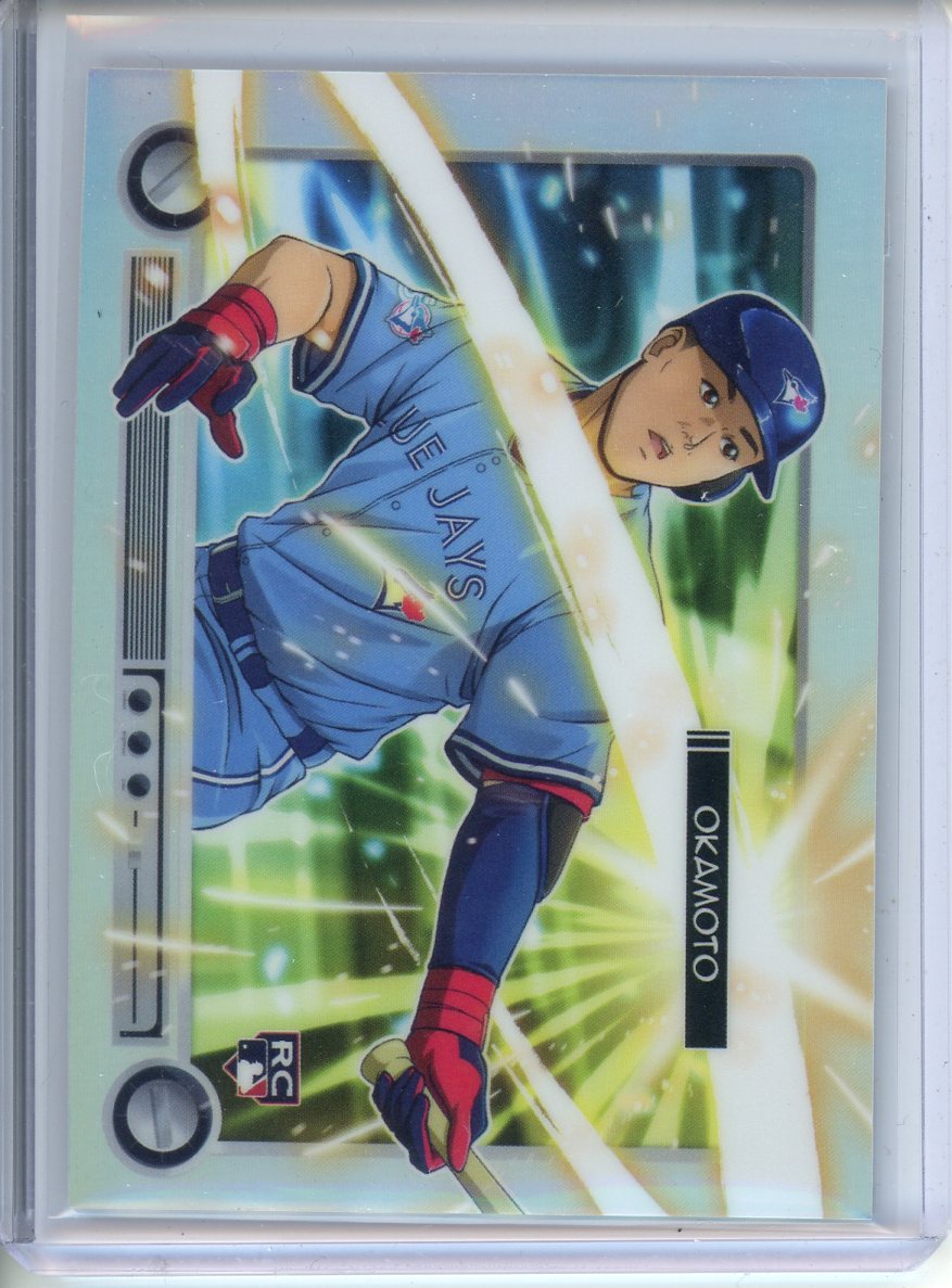 2026 Bowman Kazuma Okamoto Anime BA-17