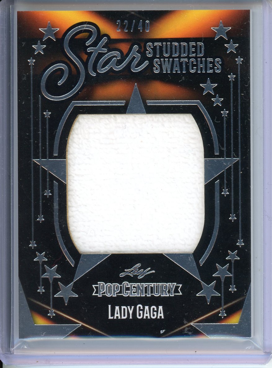 2023 Leaf Lady Gaga Star Studded Swatches SSS-37