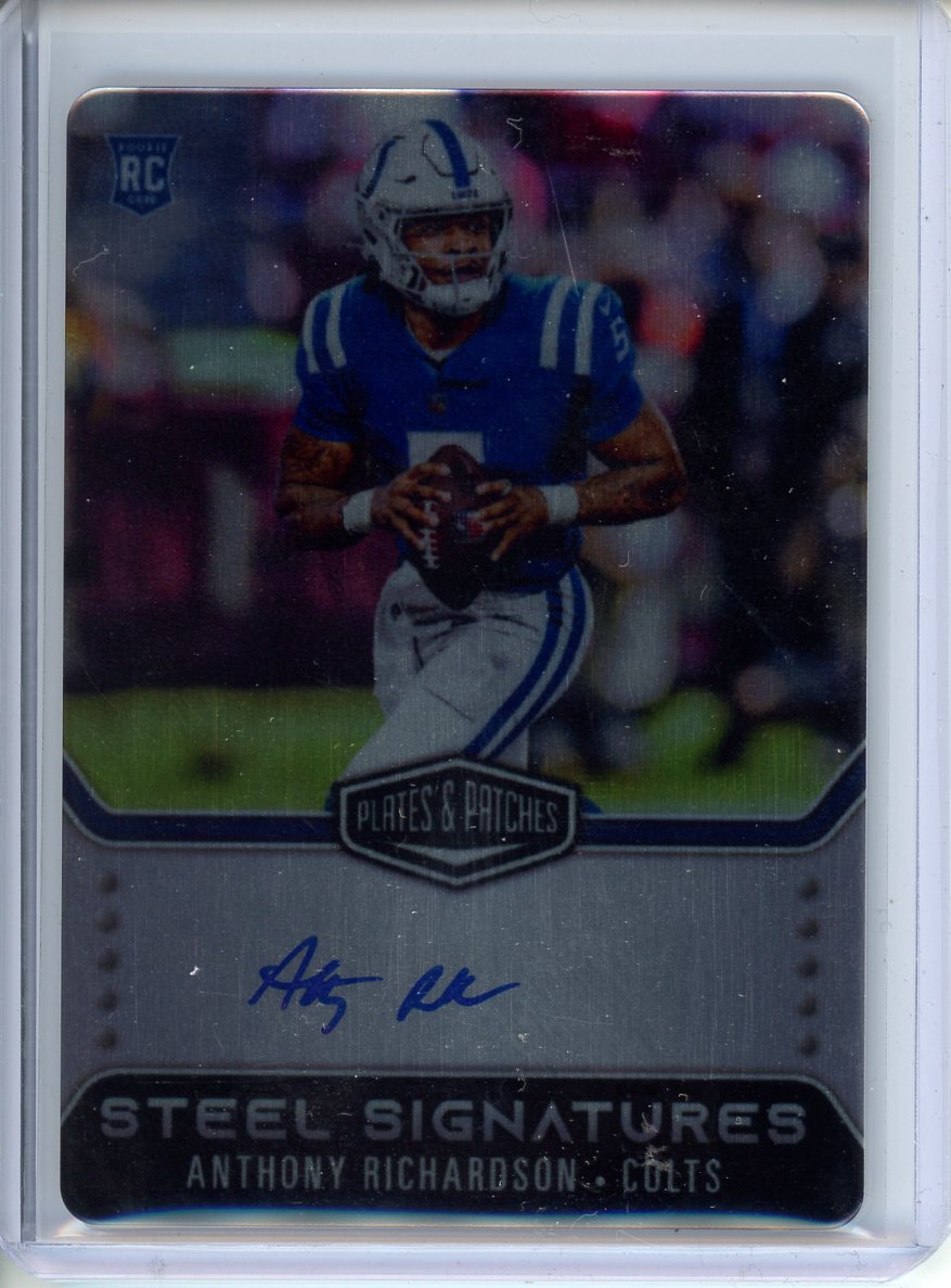 2023 Panini Anthony Richardson Steel Signatures Autograph 69/300 #RSSAR