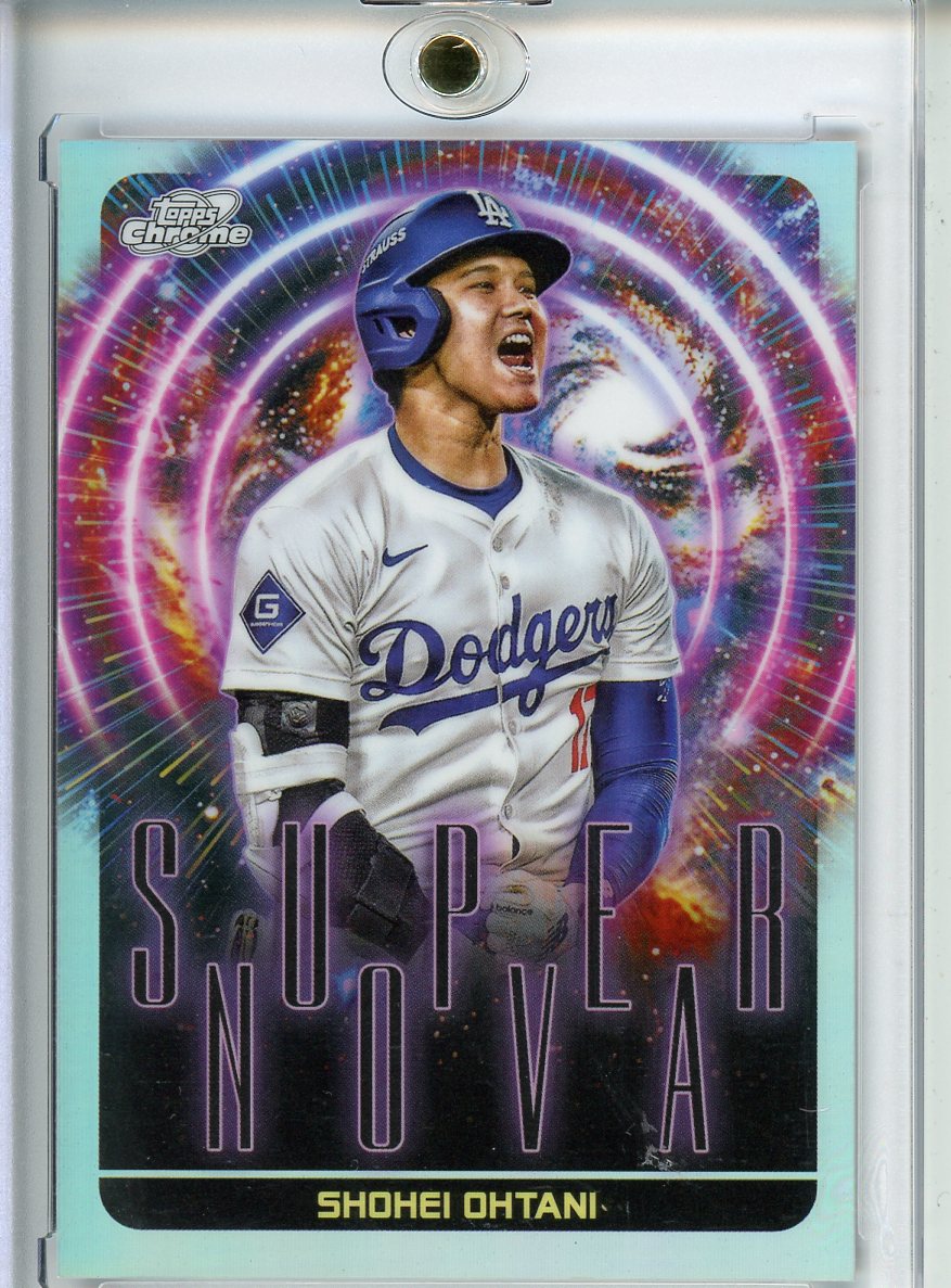 2025 Topps Chome Cosmic Ohtani Supernova