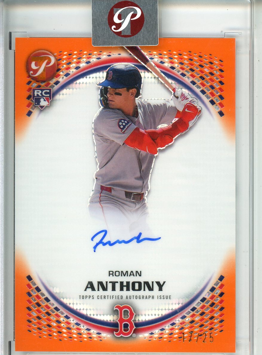 2026 Roman Anthony Topps Pristine Autograph 17/25