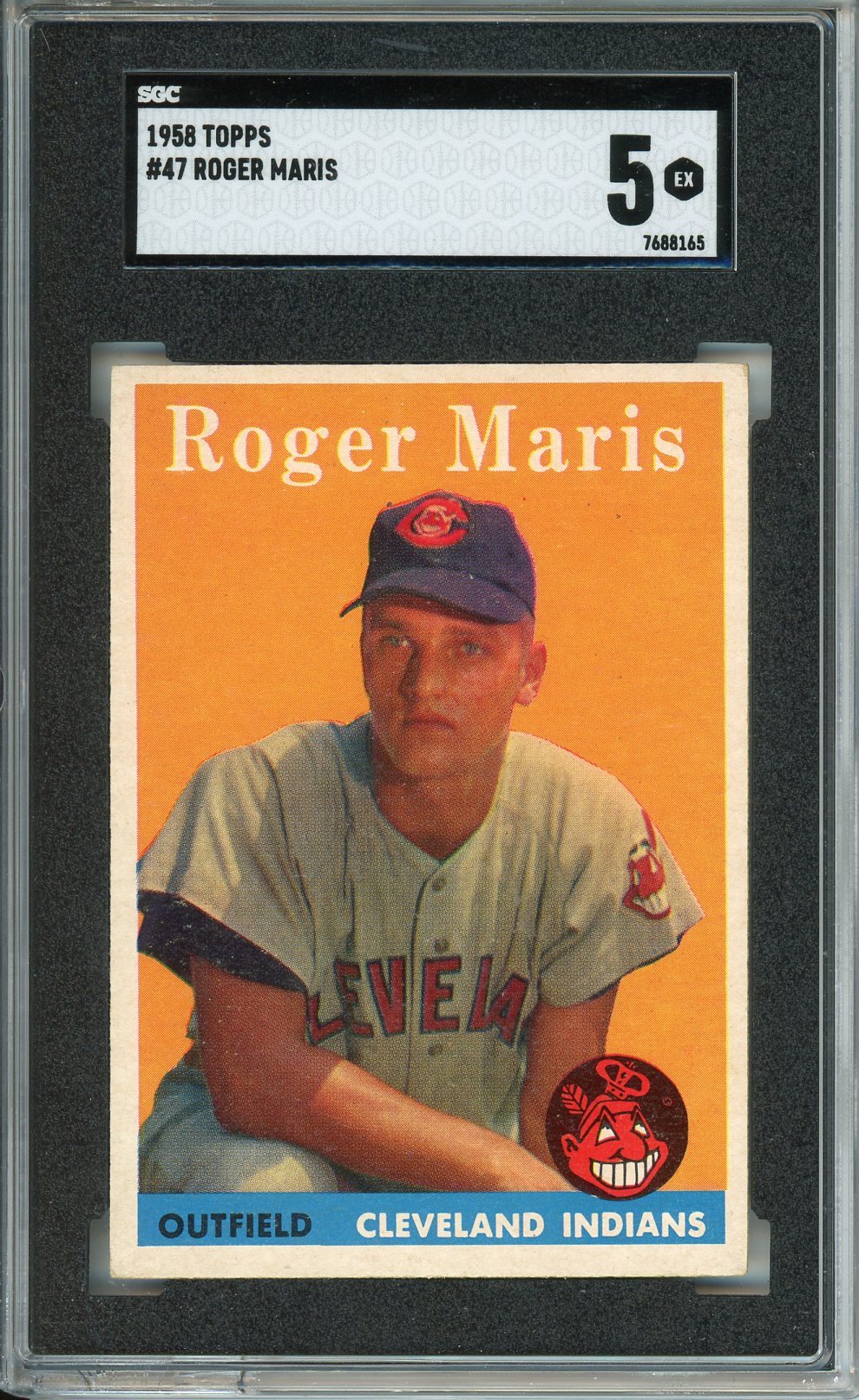 1958 Topps #47 Roger Maris SGC 5