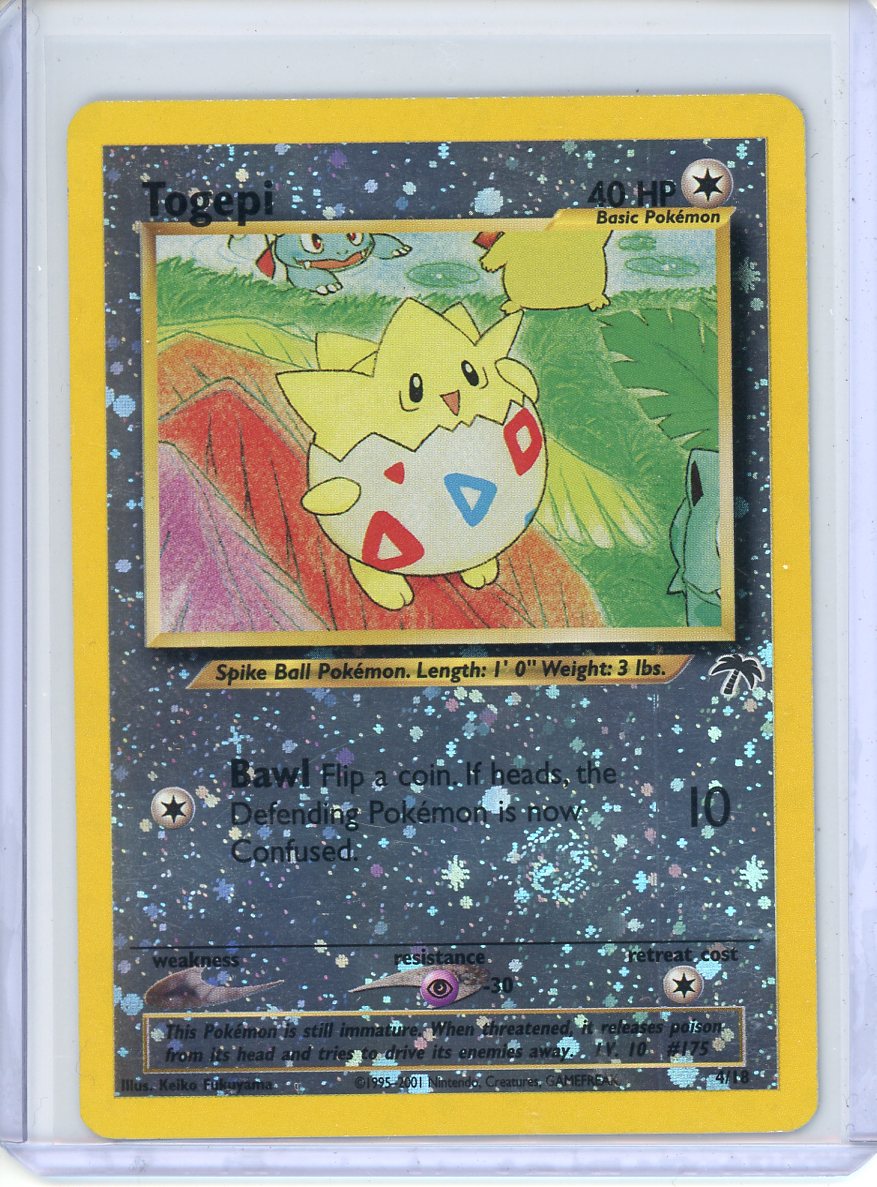 2001 Pokemon Togepi 4/18 (MP)