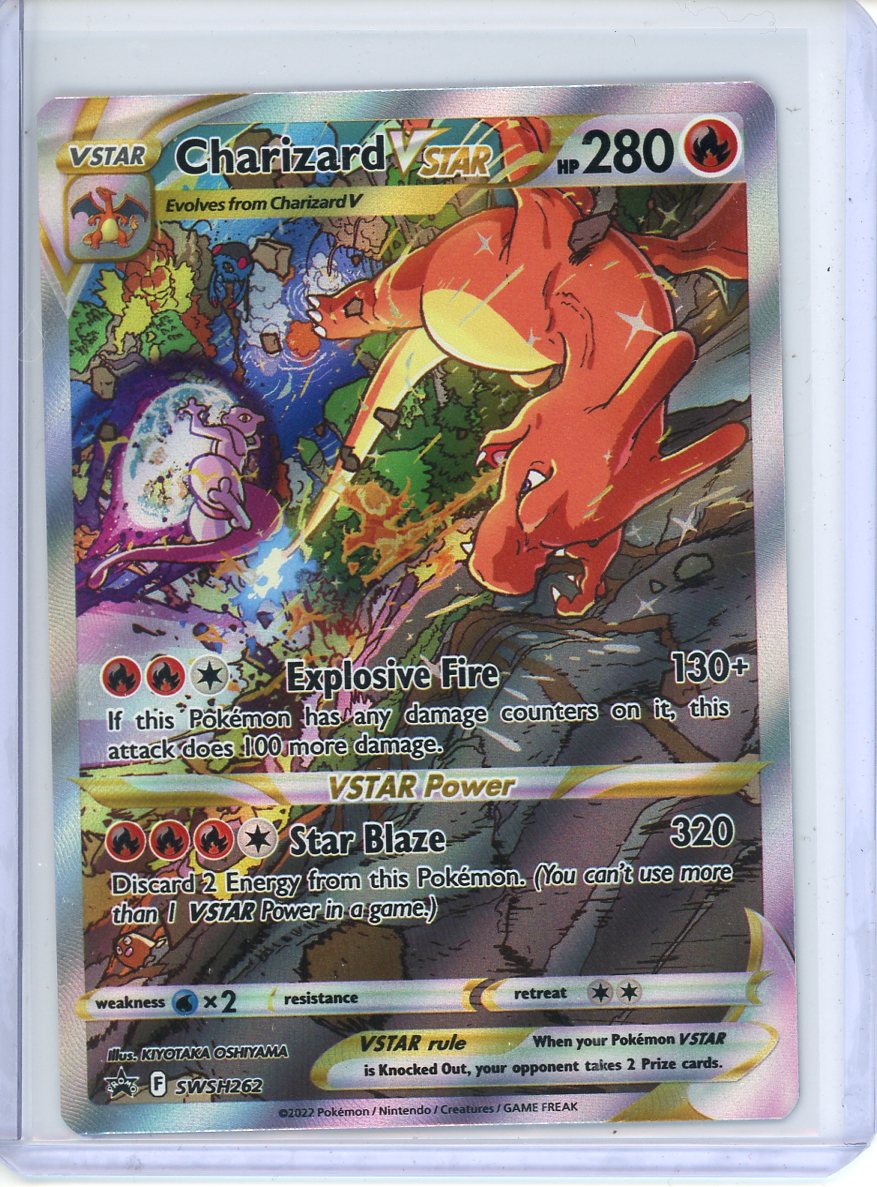2022 Pokemon Charizard V Star Full Art SWSH262