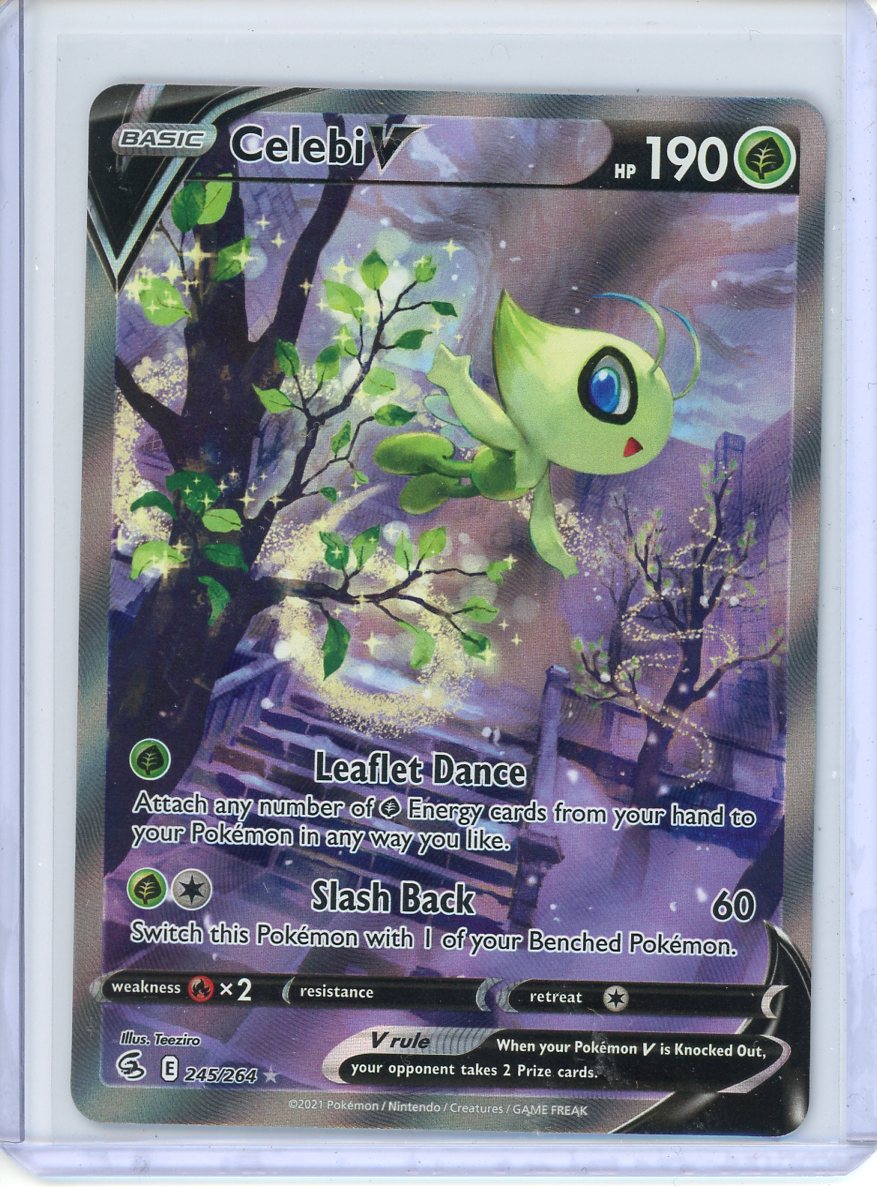 2021 Pokemon Celebi V Full Art 245/264