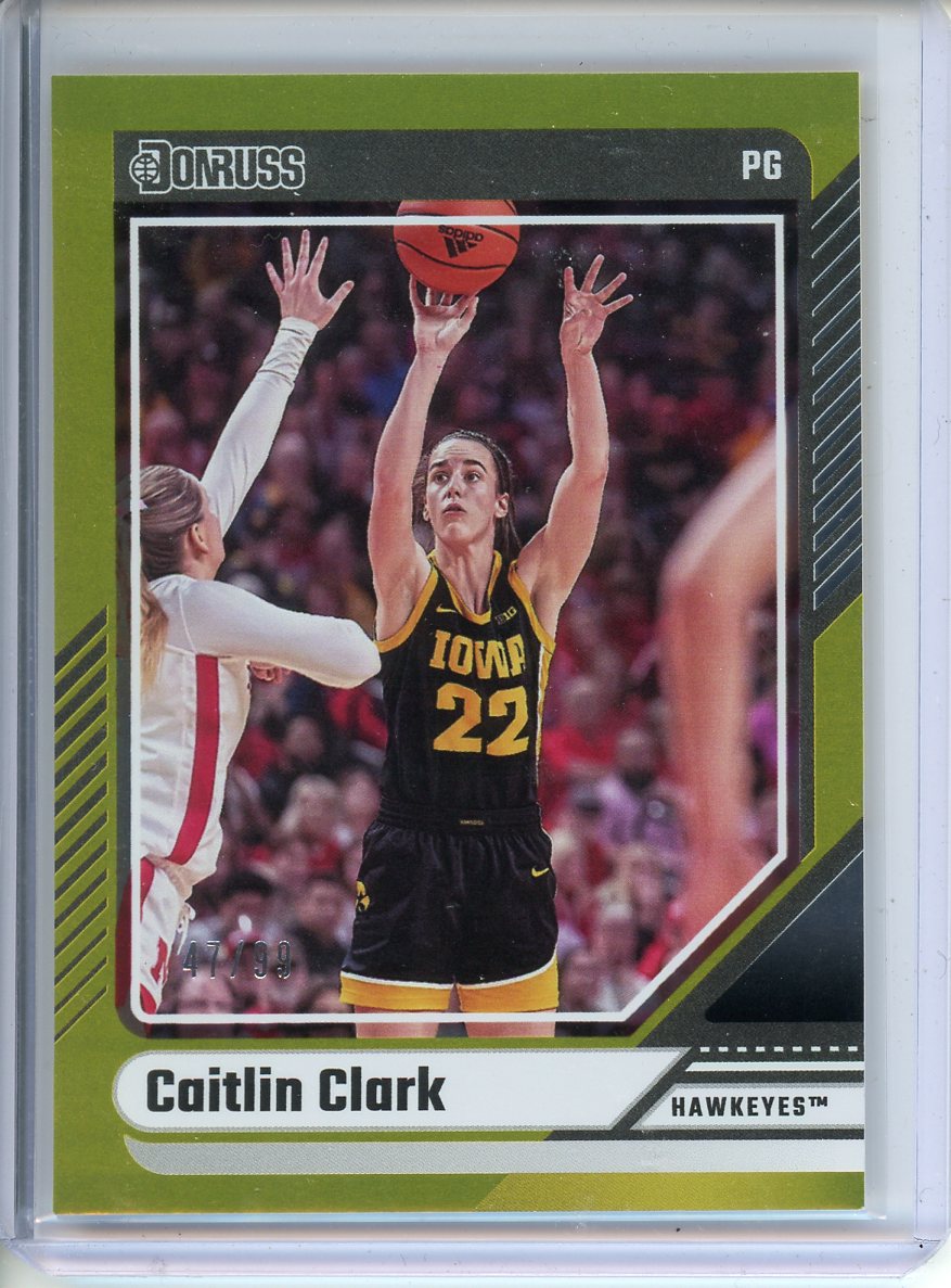 2024 Panini Caitlin Clark Collection Caitlin Clark /99 No. 9