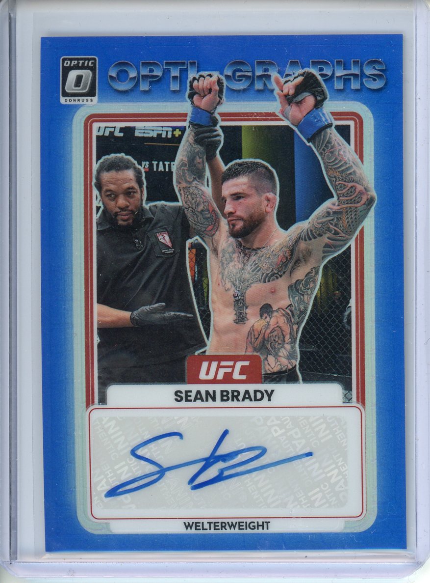 2023 Panini Sean Brady Blue Autograph 06/99 #OG-SBR