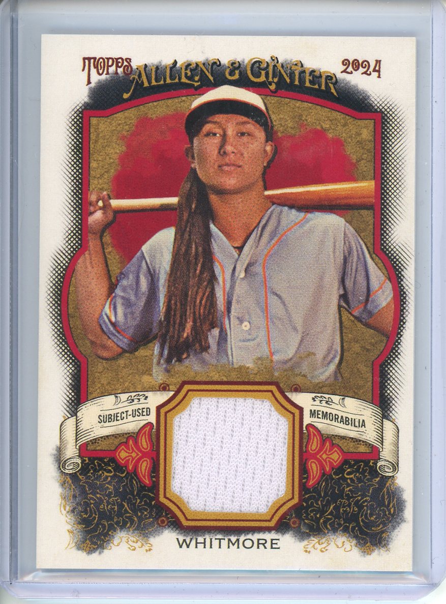 2024 Upper Deck Kelsie Whitmore Patch AGR-KW