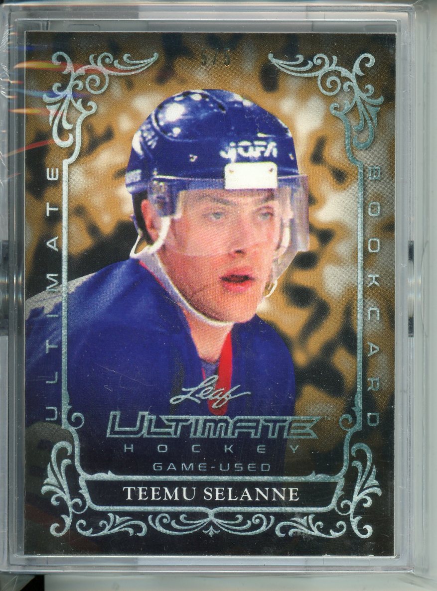 2023 Leaf Ultimate Hockey Teemu Selanne Bookcard /5