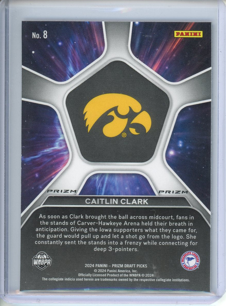 2024 Panini Caitlin Clark Deep Space #8