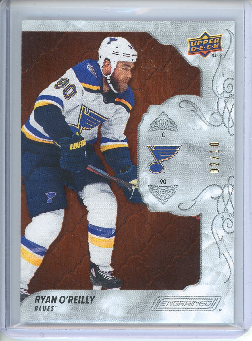 2019-20 Upper Deck Engrained Ryan O'Reilly /10