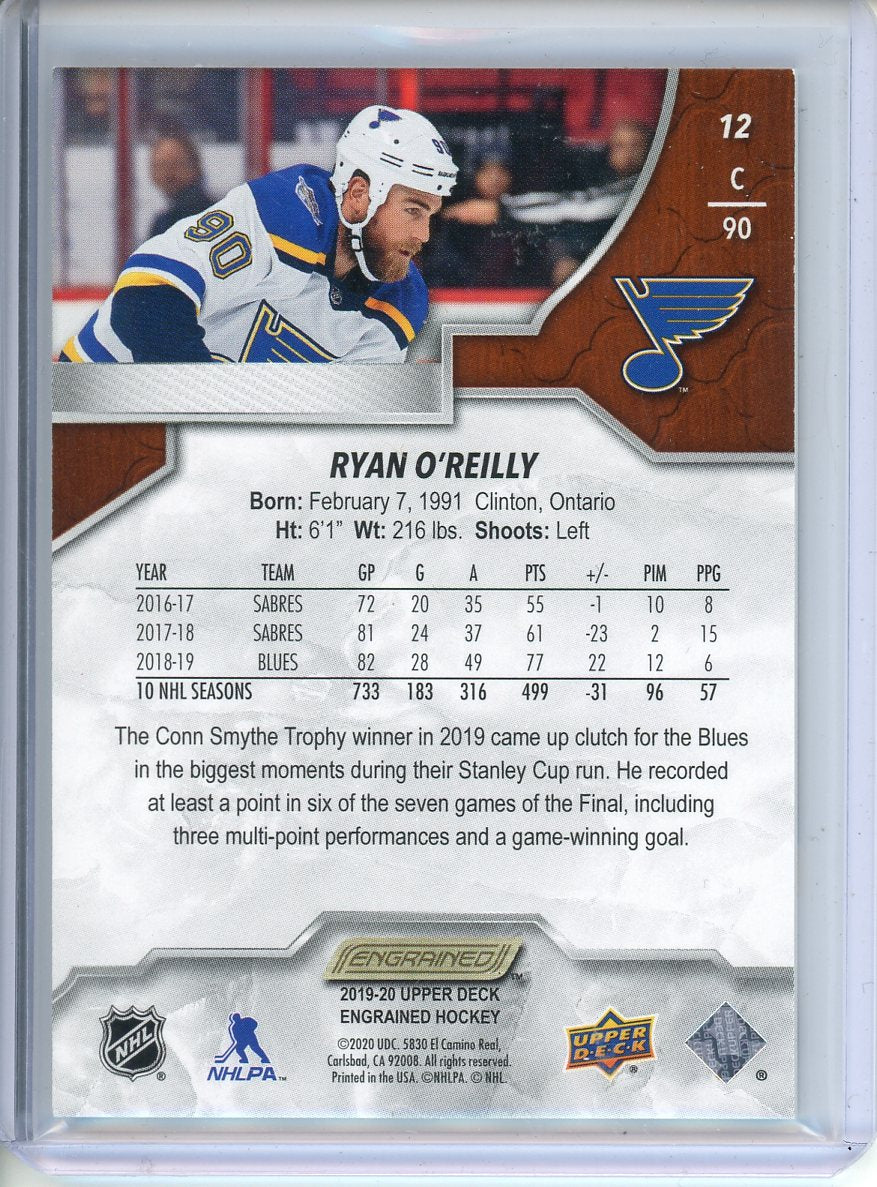 2019-20 Upper Deck Engrained Ryan O'Reilly /10
