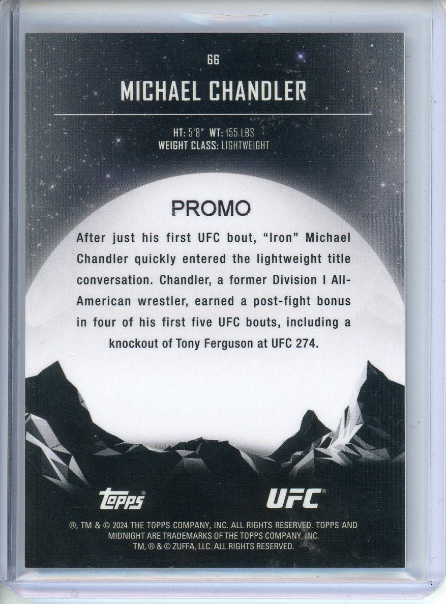 2024 Topps Michael Chandler Midnight #66