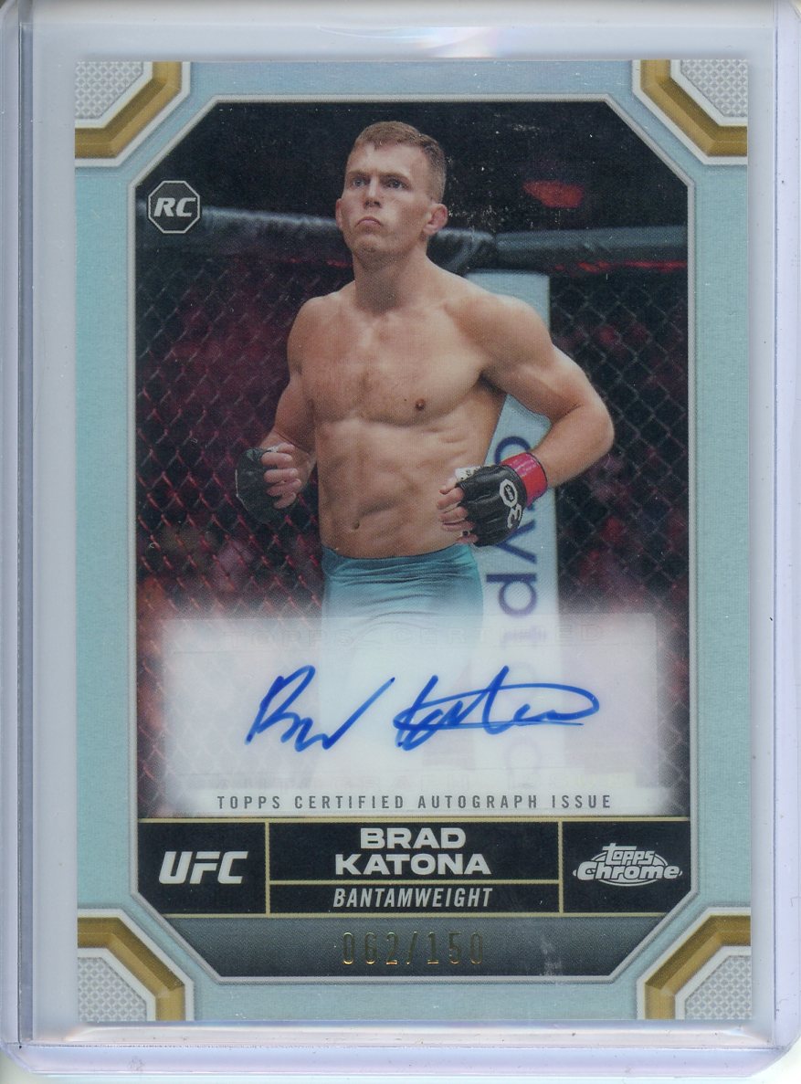 2024 Topps Chrome Brad Katona Autograph REF CRA-BKA