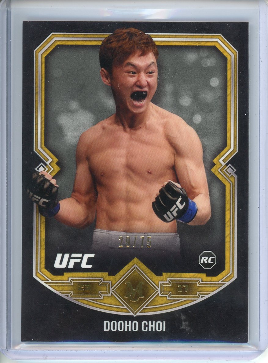 2017 Topps Museum Collection Dooho Choi /75 Rookie
