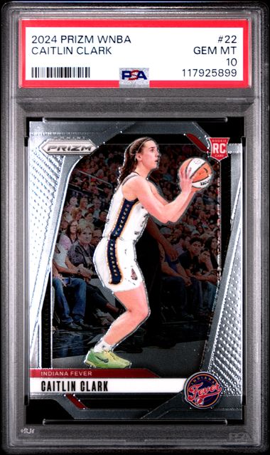 2024 Prizm WNBA Caitlin Clark #22 PSA 10