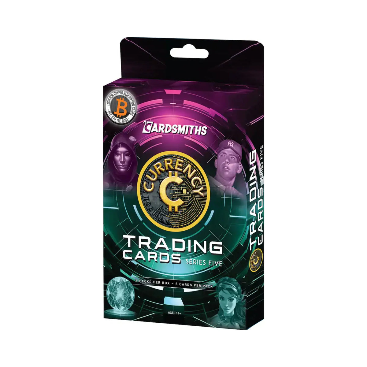 Cardsmiths Currency Trading Cards Series 5 Collector Box