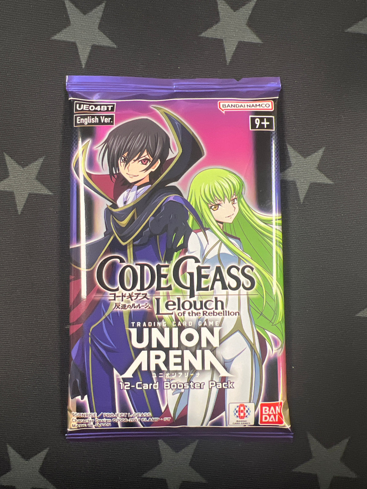 Union Arena Code Geass: LeLouch of the Rebellion Booster Pack Pick Your Pack