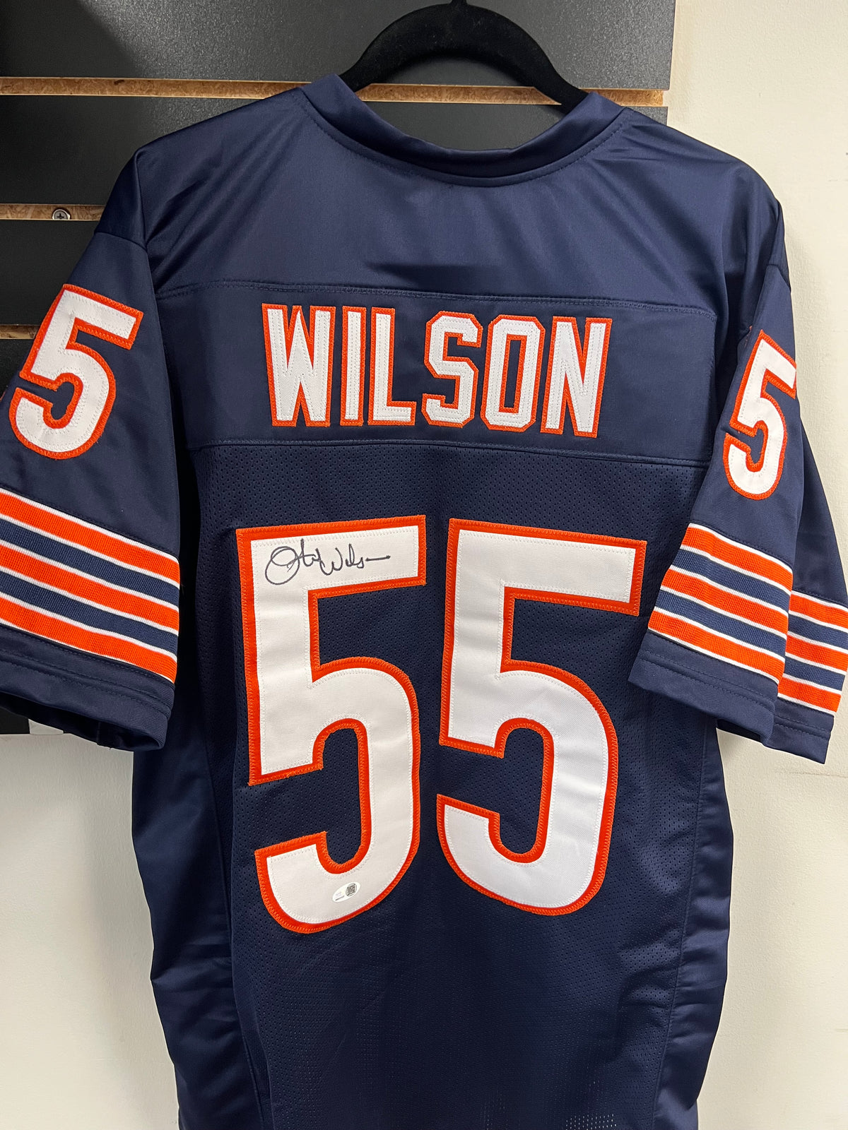 Otis Wilson Signed Custom Bears Jersey - JSA Certified