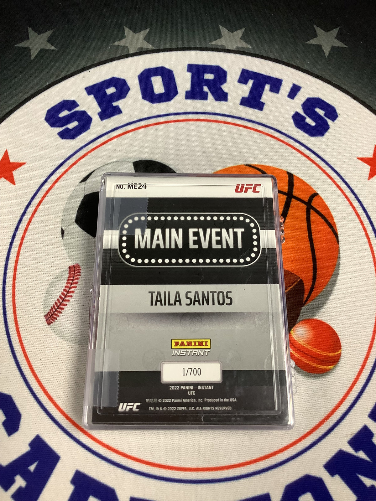 2022 PANINI INSTANT Main Event UFC COMPLETE SET 1-24