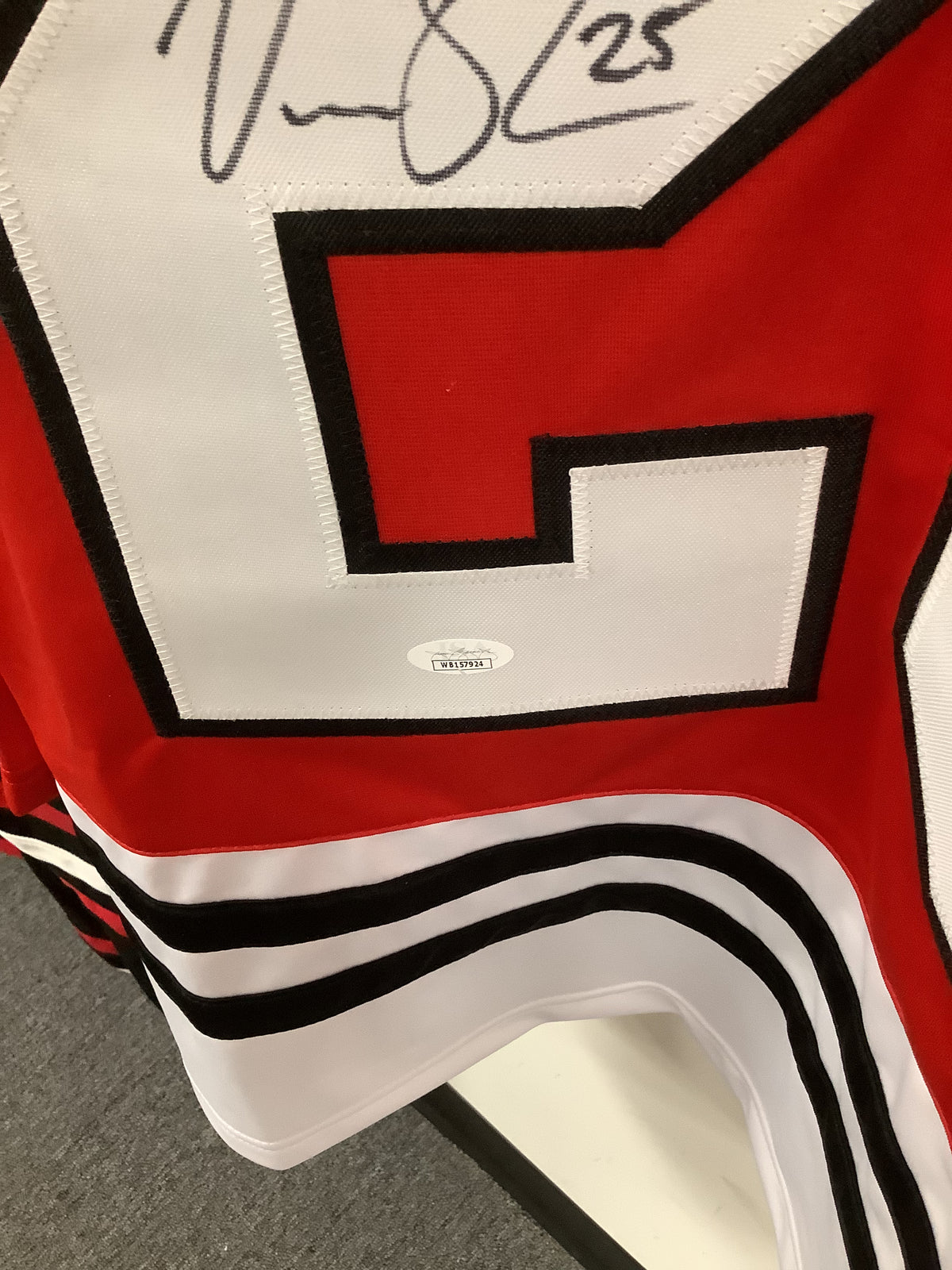 Viktor Stalberg Autographed Hockey Jersey W/ Inscription JSA COA