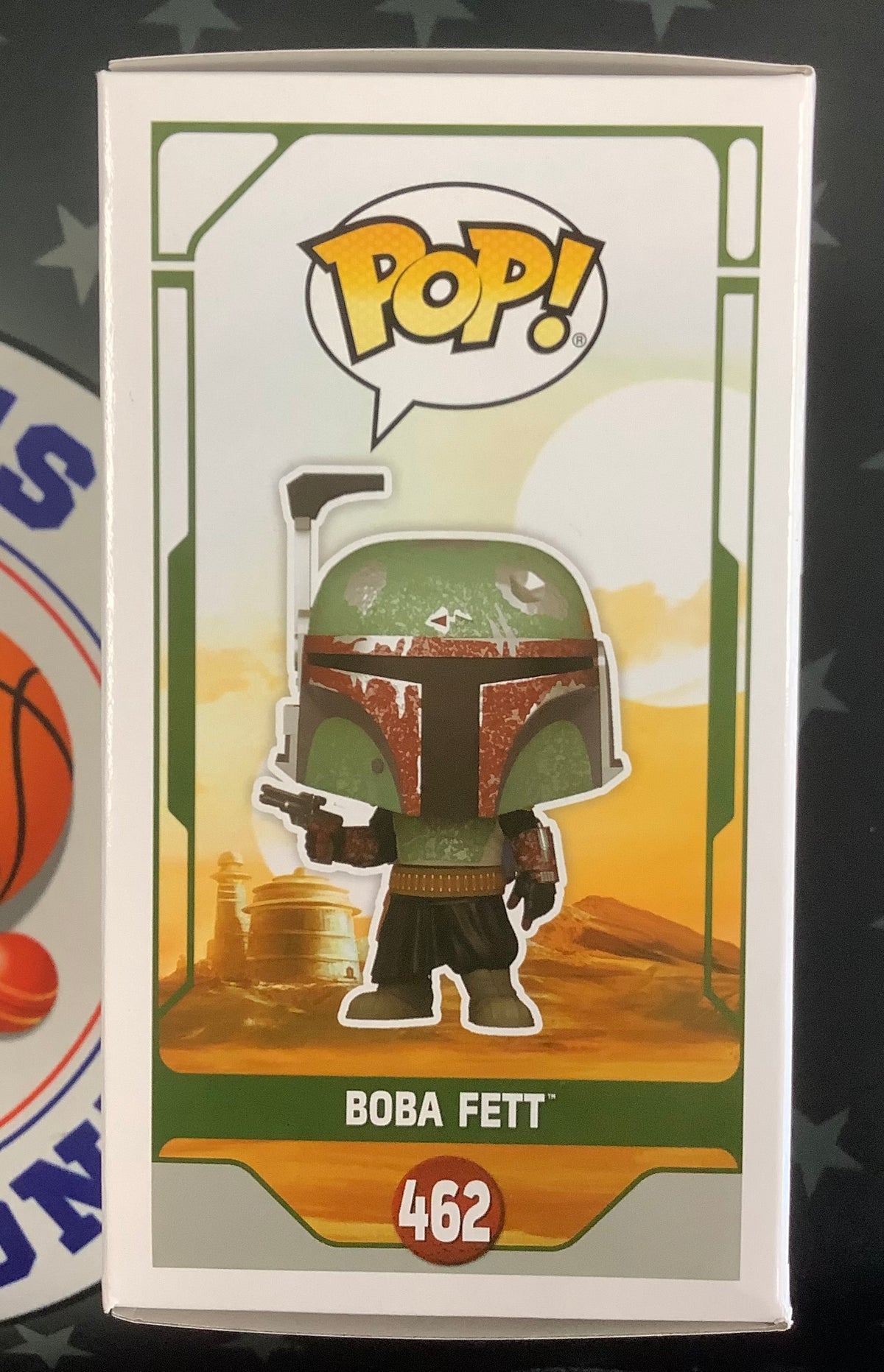 Boba Fett Funko Pop Star Wars 2022 Target Con 462 w/ Protector