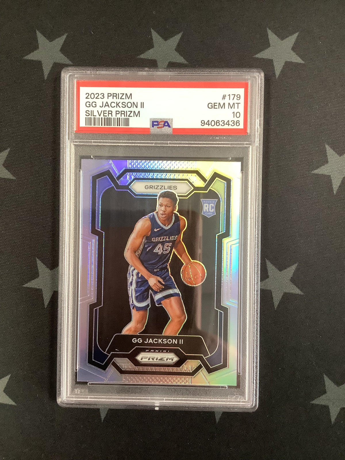 2023 Prizm GG Jackson II Silver Prizm Rookie PSA 10