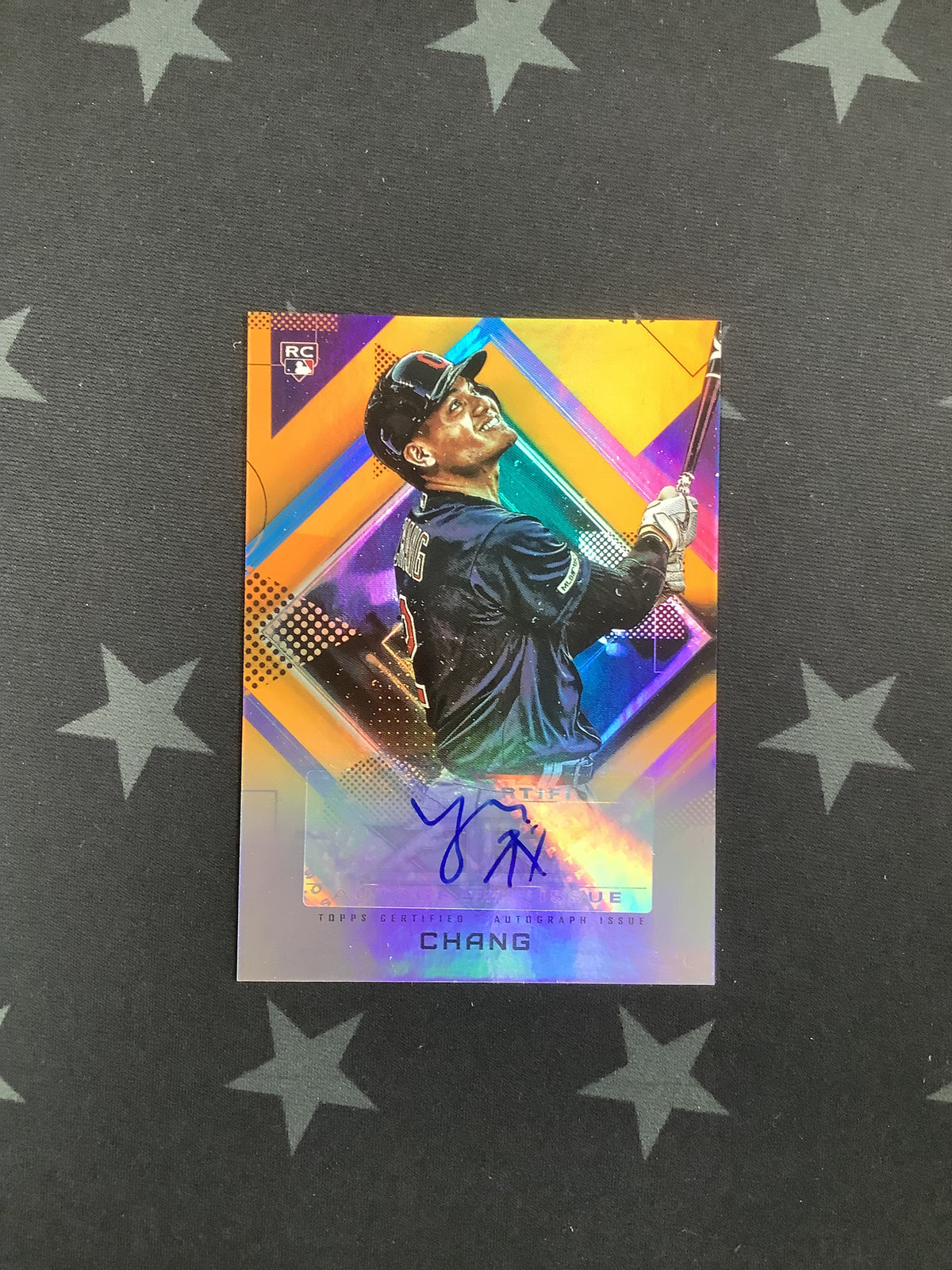 2020 TOPPS FINEST BASEBALL YU CHANG ROOKIE AUTO #FA-YC /99