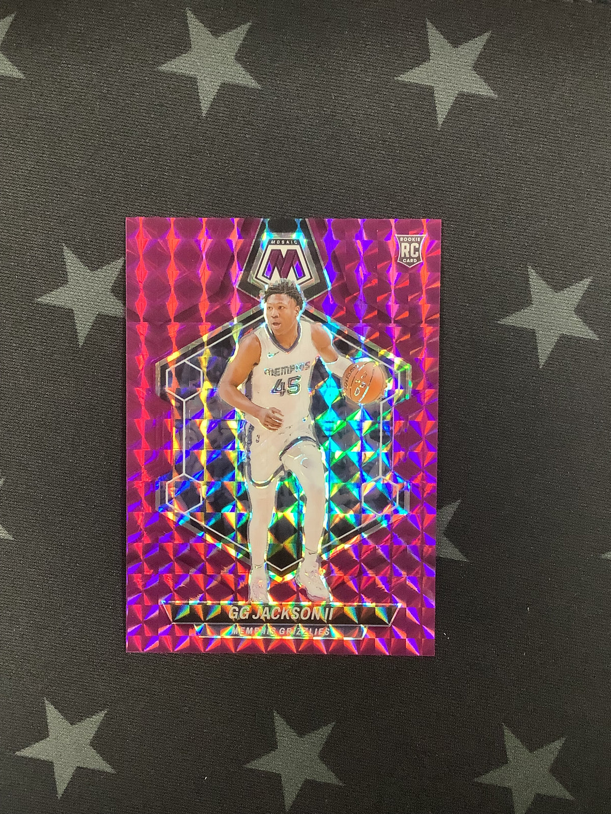 2023-24 Panini Mosaic Basketball GG Jackson Purple Prizm #09/99 Rookie