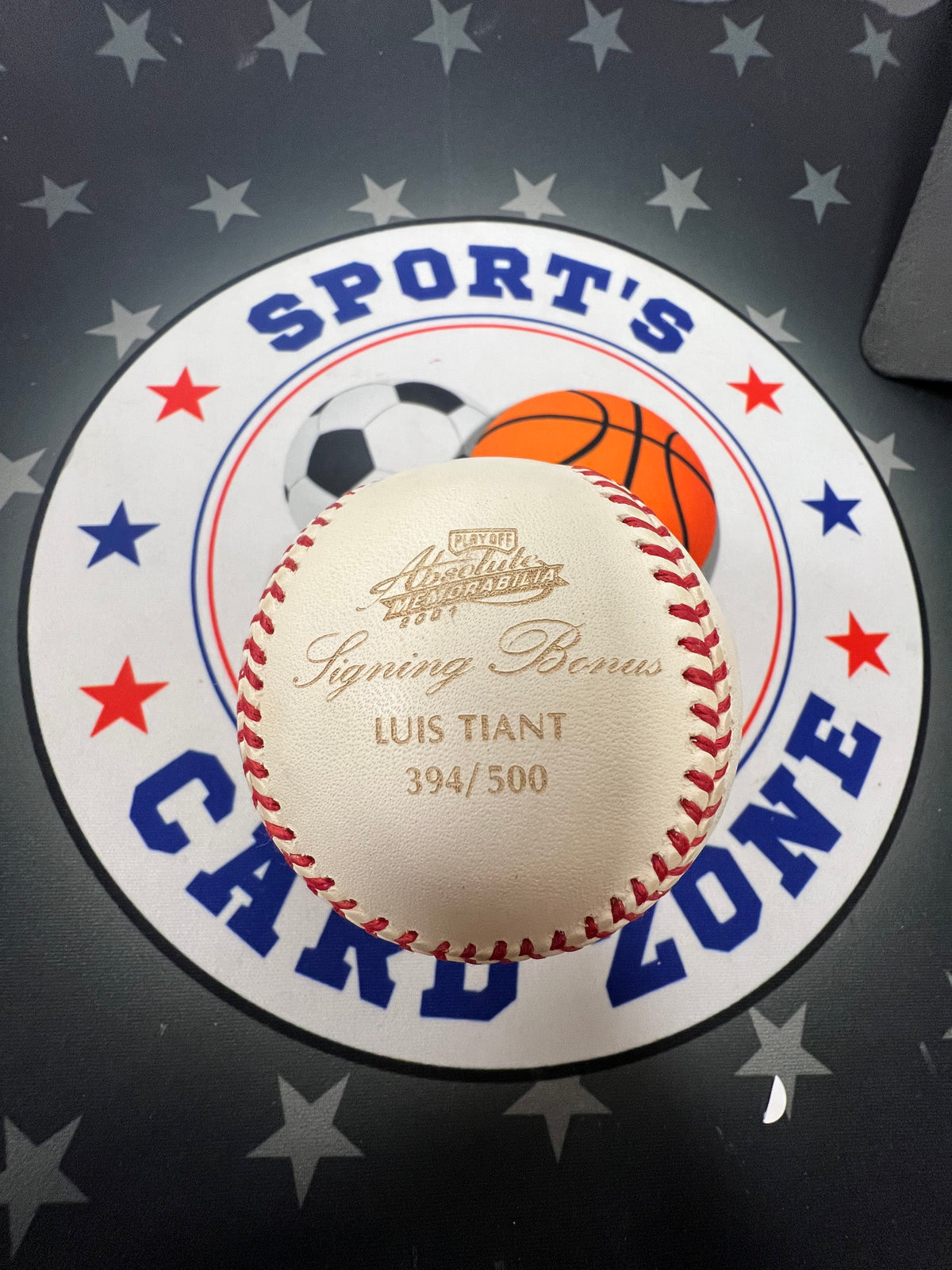 Luis Tiant OMLB Autographed Baseball Absolute Memorabilia /500