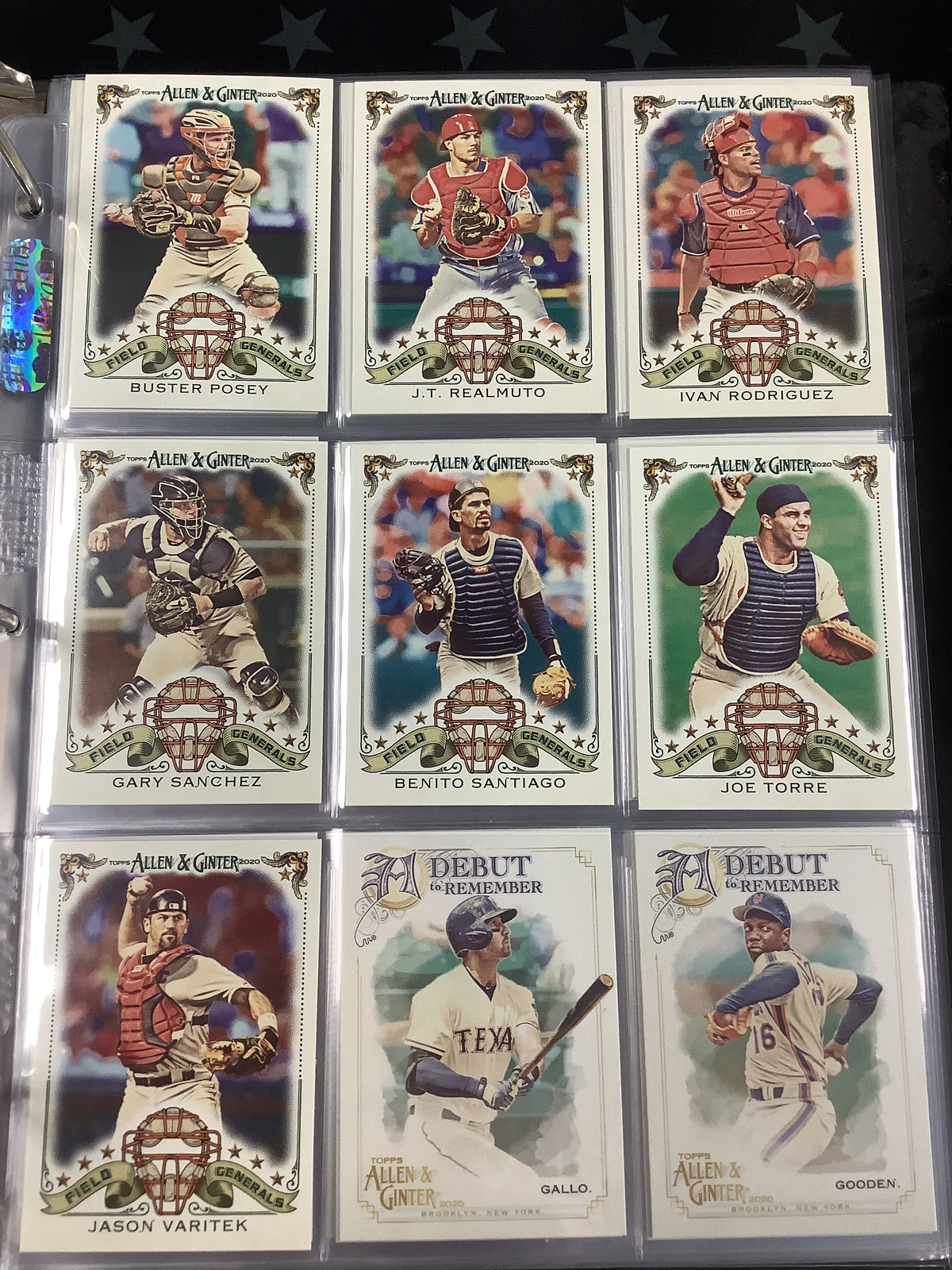 2020 TOPPS ALLEN AND GINTER COMPLETE SET #1-300 PLUS SP SET WITH 5 INSERT SETS