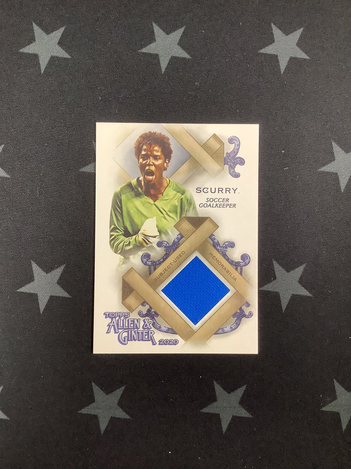 2020 TOPPS ALLEN &amp; GINTER BRIANA SCURRY PATCH #FSRA-BS