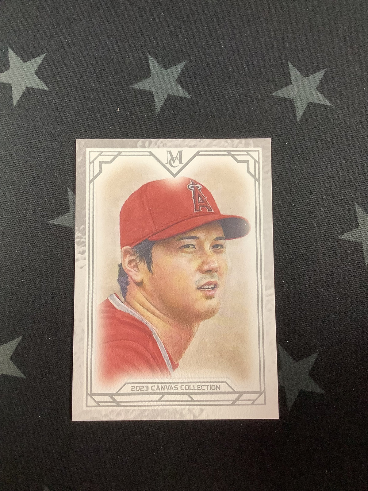 2023 TOPPS MUSEUM COLLECTION CANVAS COLLECTION SHOHEI OHTANI ANGELS NO.CCR-1
