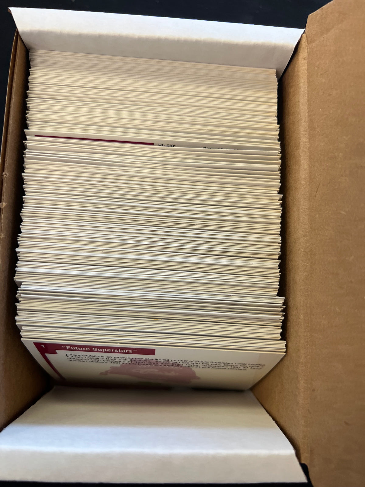 1991 Classics Draft Picks Complete Set 1-230