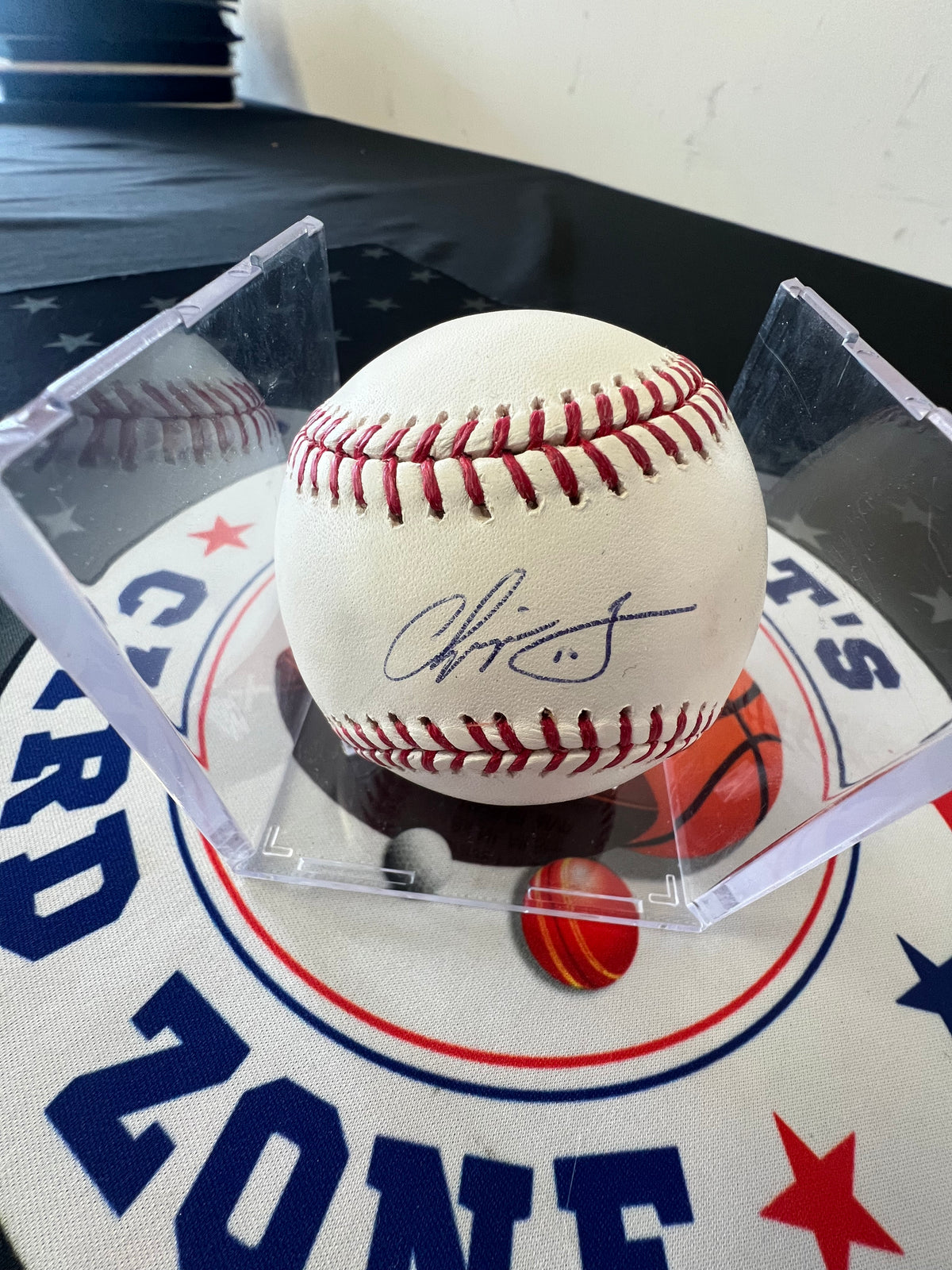 Chipper Jones Autographed Baseball OMLB