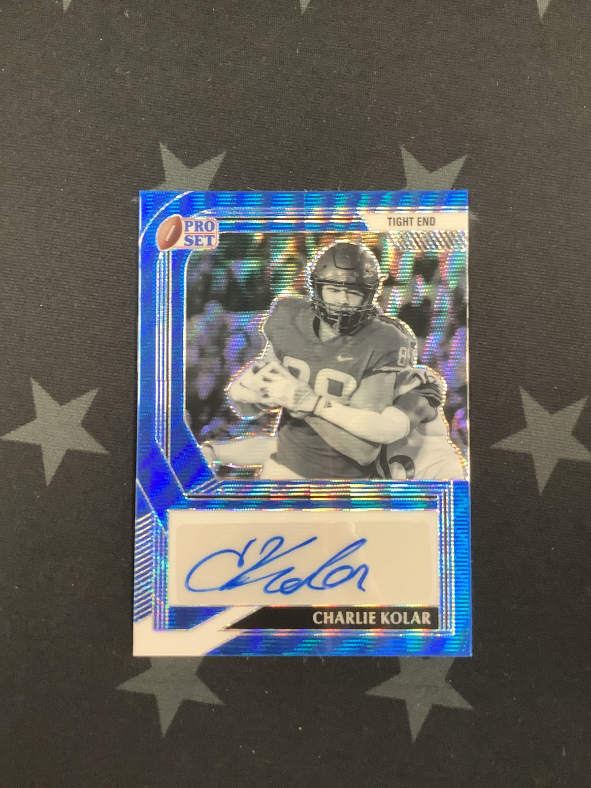 2022 LEAF PRO SET BLUE WAVE CHARLIE KOLAR AUTO #BW-CK2 /30