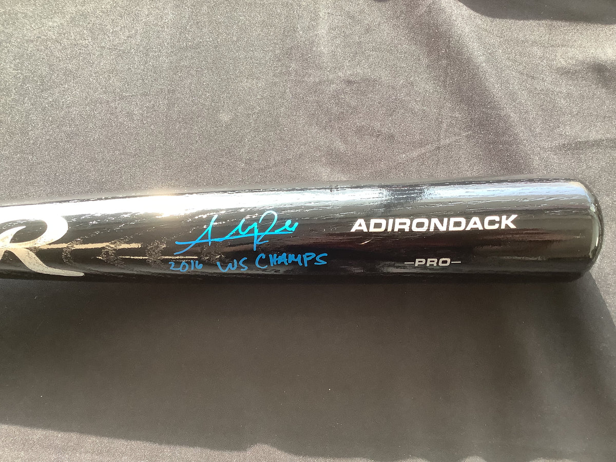 Addison Russell Autographed Rawlings Bat JSA COA