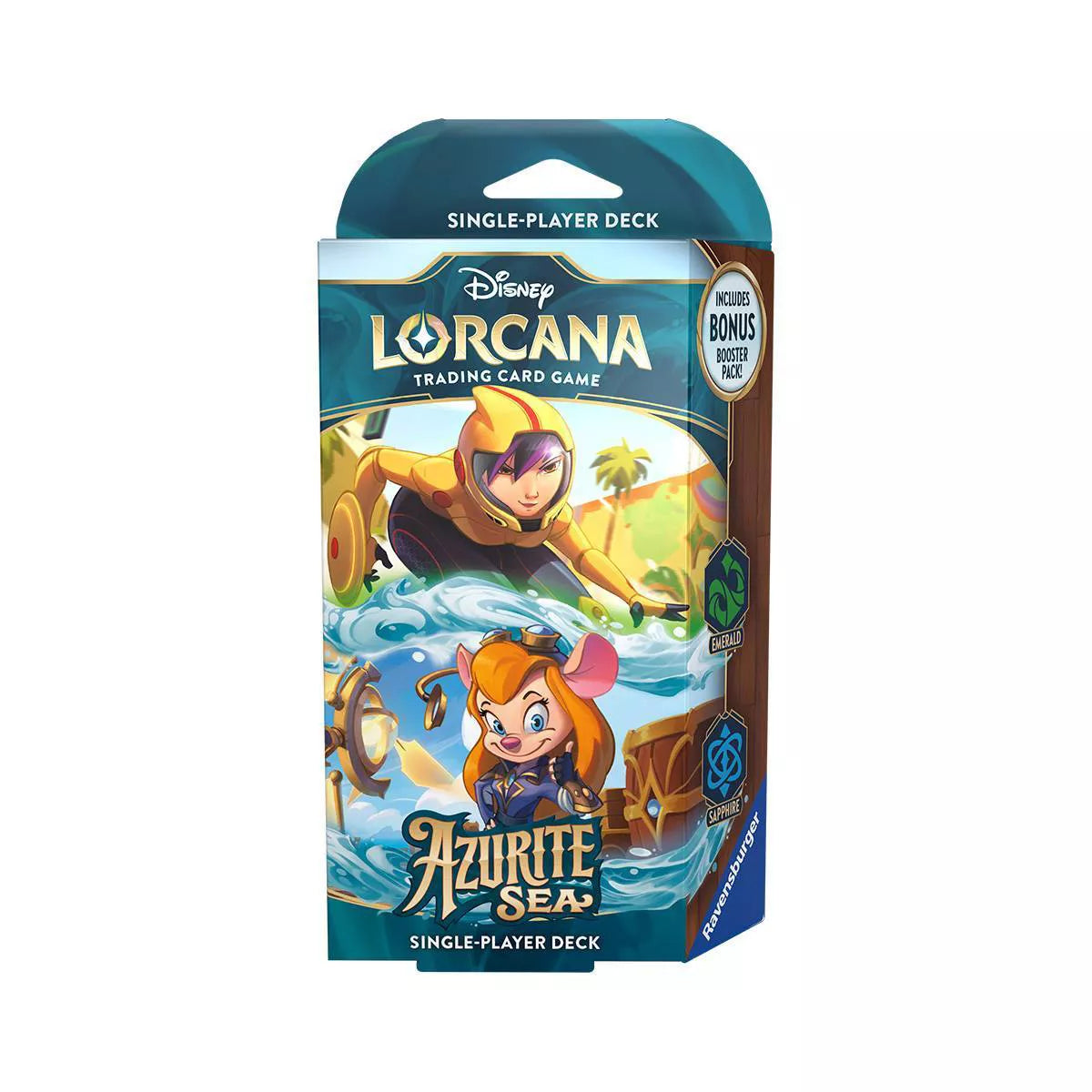 Disney Lorcana Azurite Sea Emerald and Sapphire Single-Player Deck *PRESALE*