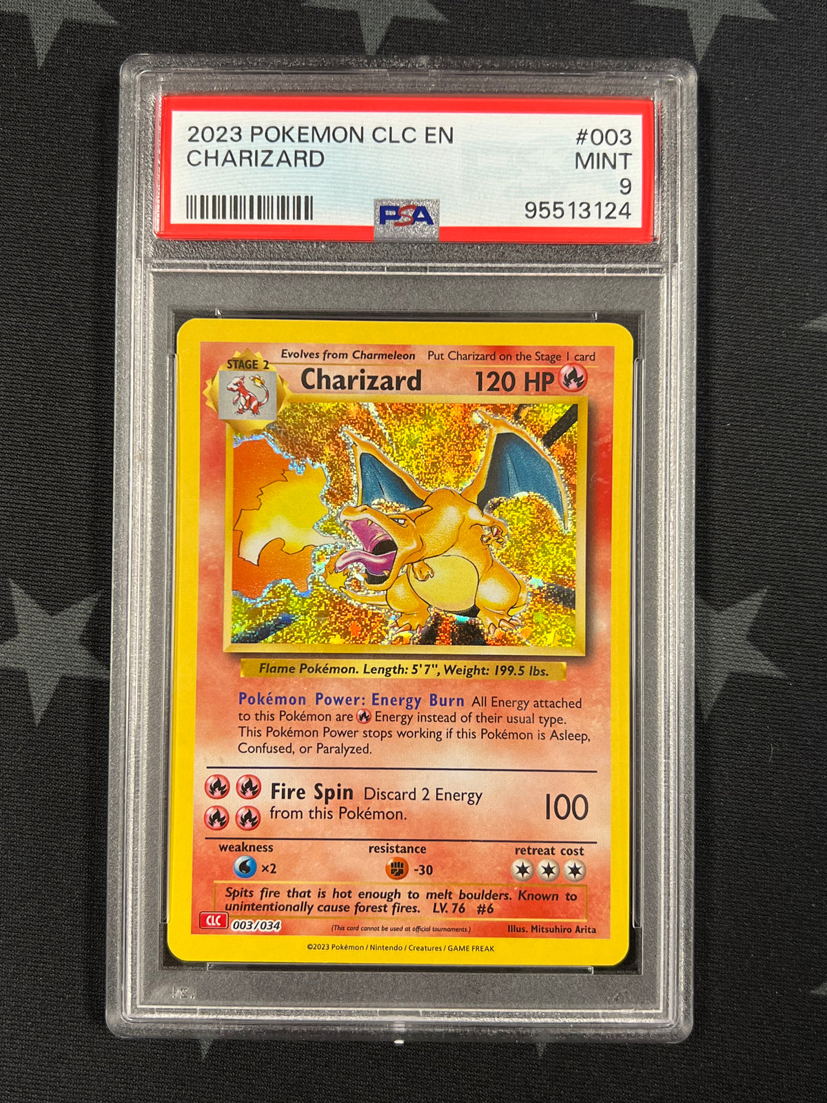 2023 POKEMON CLC EN CHARIZARD #003 PSA 9 95513124