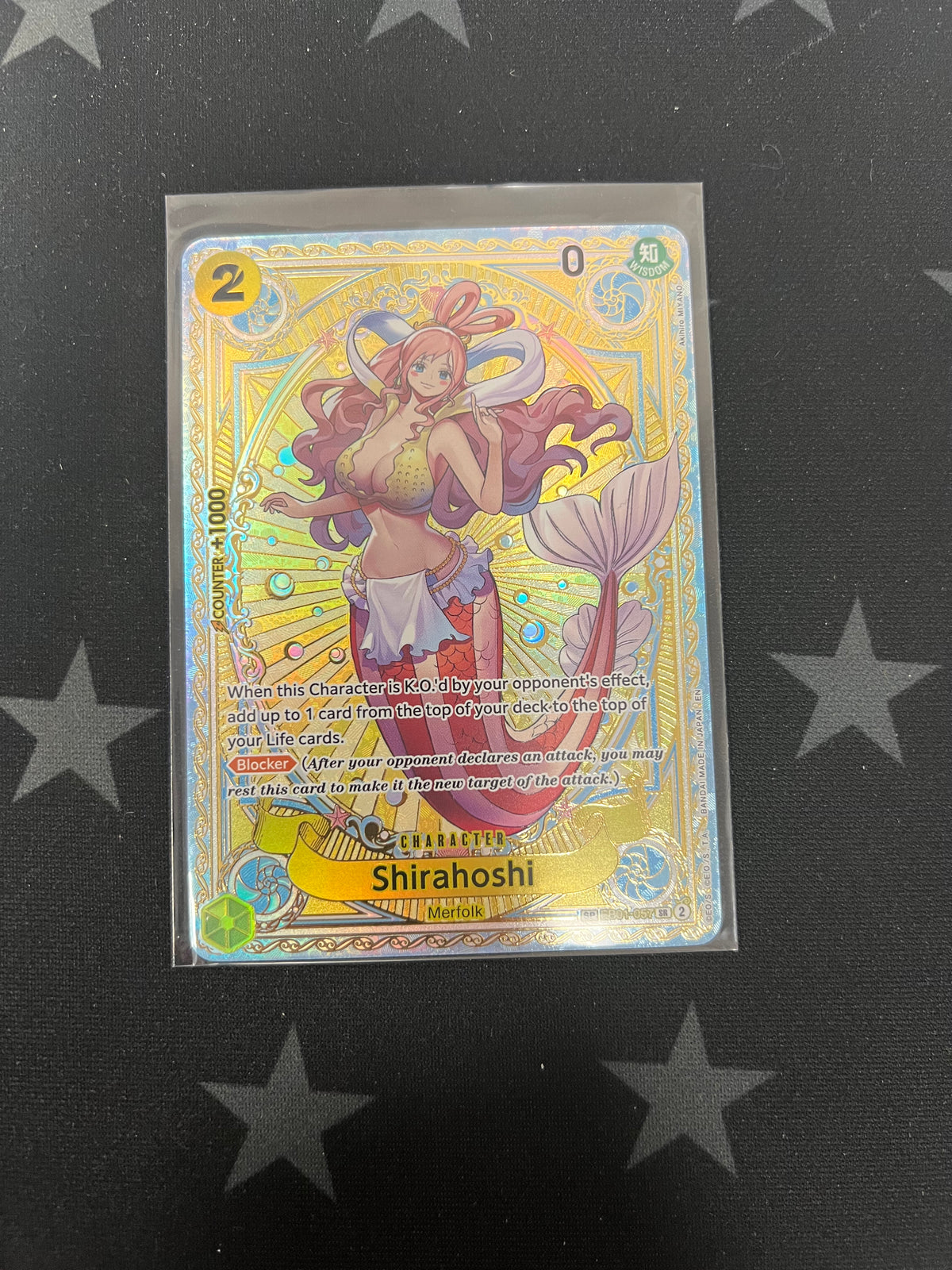 Shirahoshi (SR) EB01-057 Fist of Divine Speed Character
