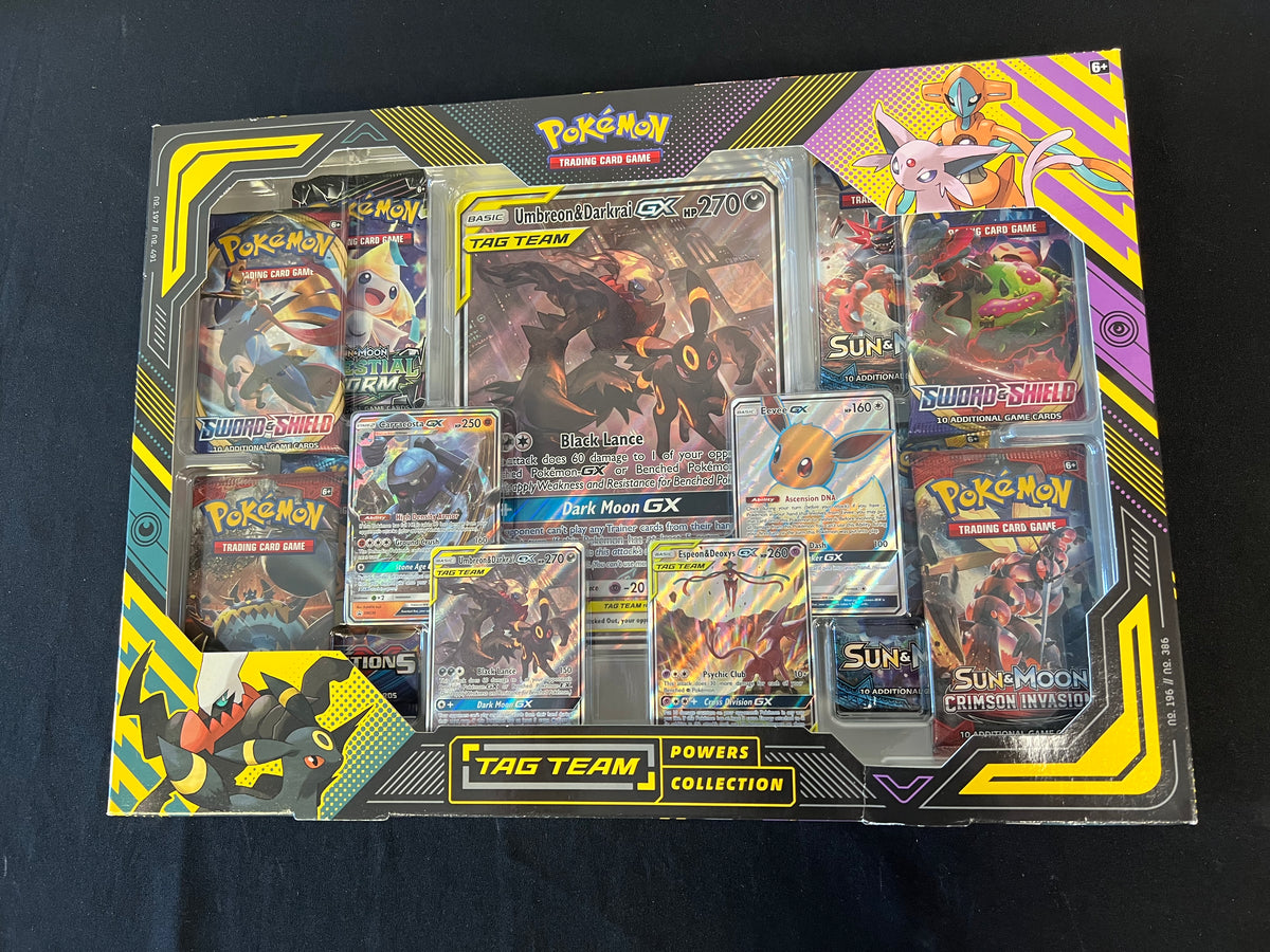 Pokemon TAG TEAM Powers Collection [Umbreon & Darkrai GX] *See Photos*