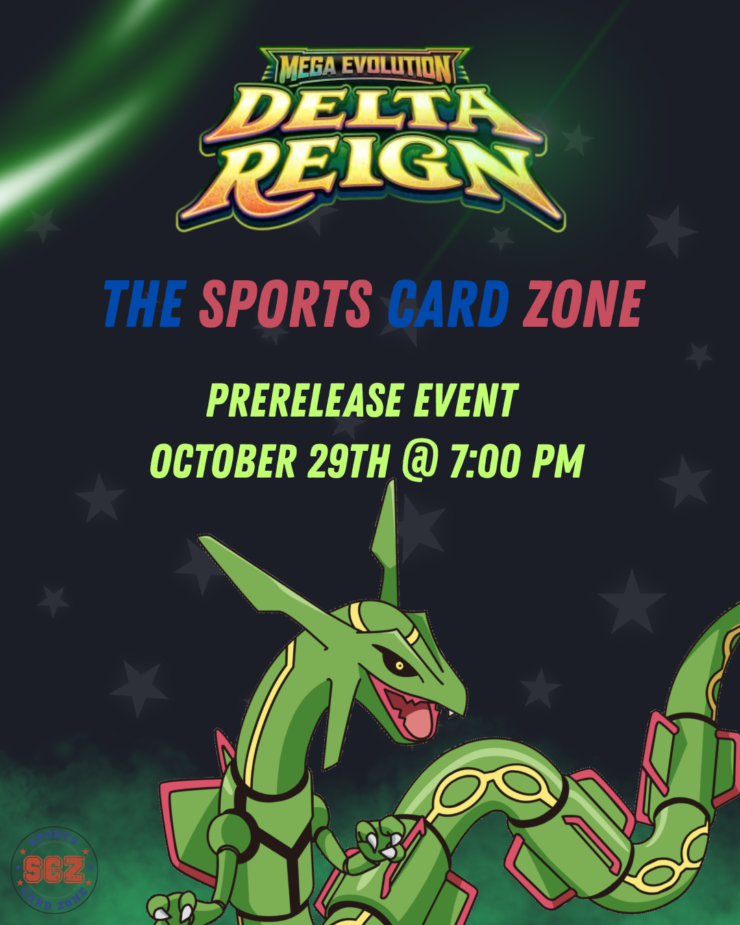 Pokemon Delta Reign Prerelease Event 10/29