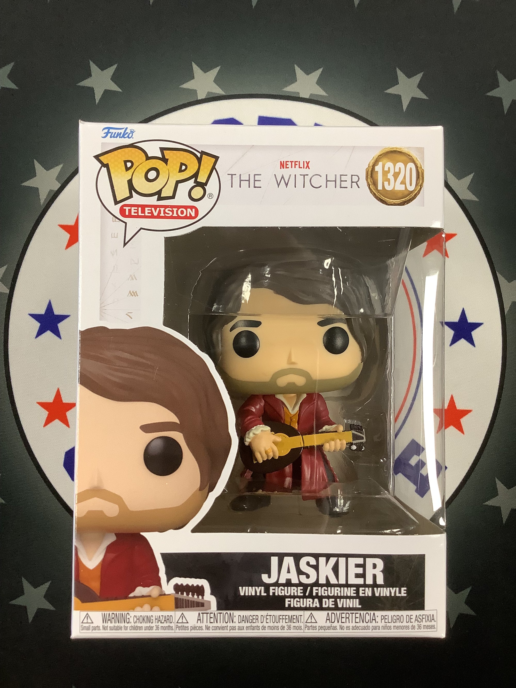 Jaskier Funko Pop Television The Witcher 1320 W/ Protector
