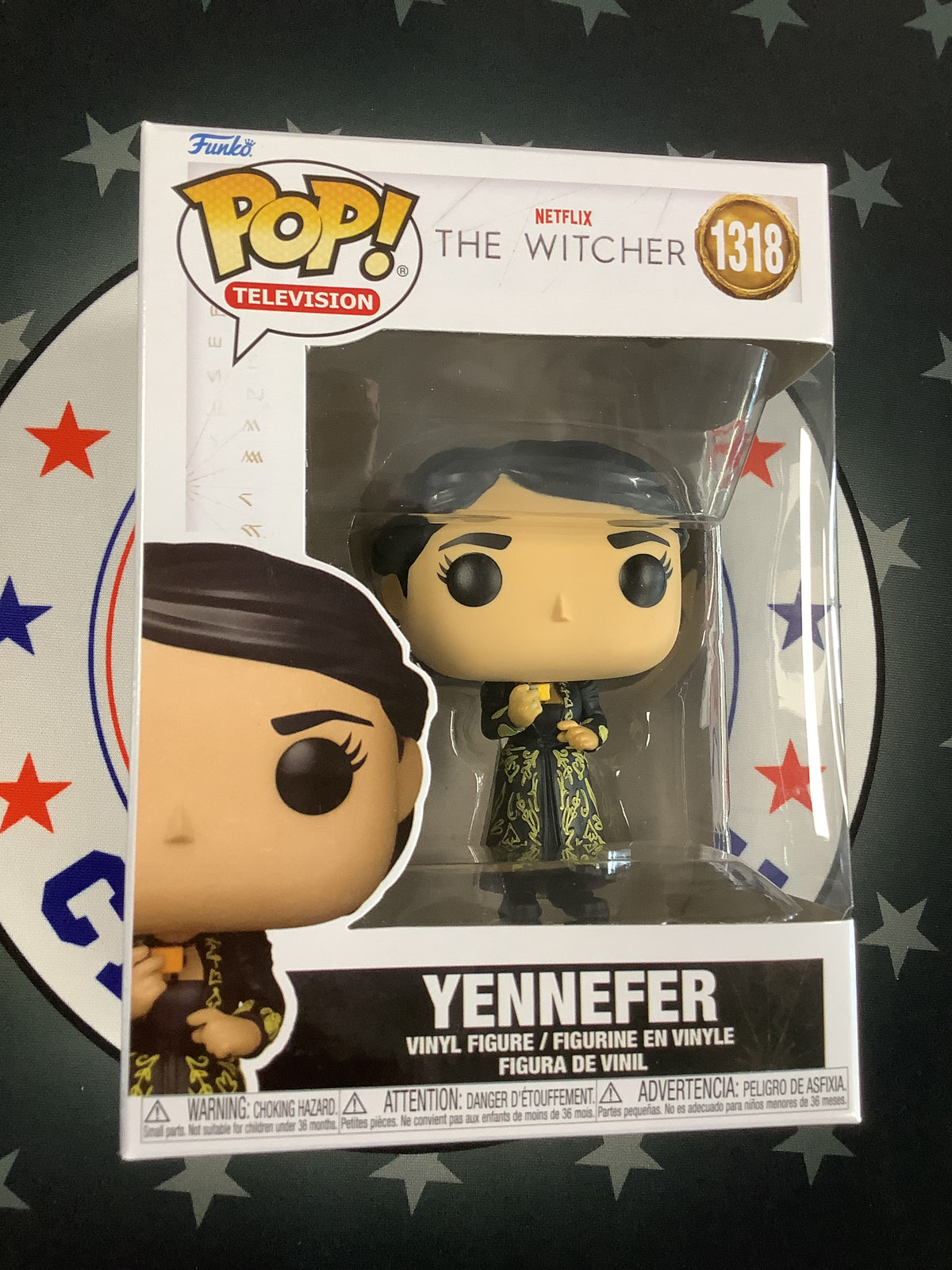Yennefer Funko Pop Television The Witcher 1318 W/ Protector