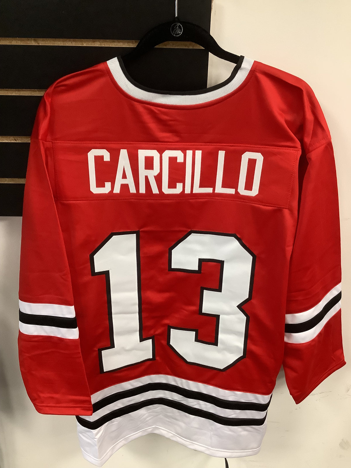 Daniel Carcillo Custom Red Hockey Jersey
