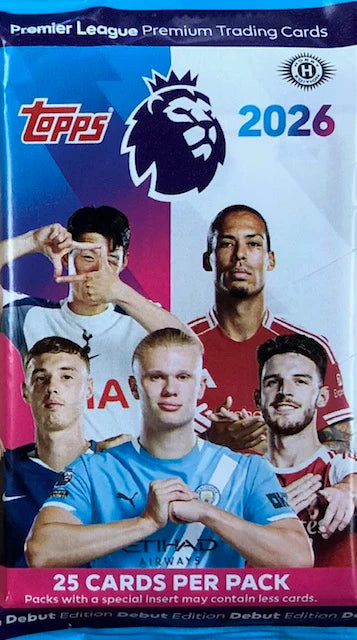 2025-26 Topps English Premier League Soccer Hobby Pick Your Pack
