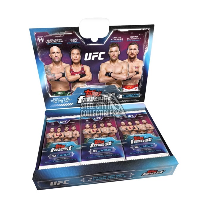 2025 Topps Finest UFC Hobby Box *PRESALE*